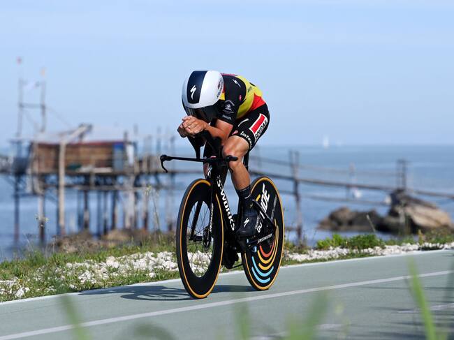 Remco Evenepoel durante la etapa 1 del Giro de Italia 2023 (Photo by Tim de Waele/Getty Images)