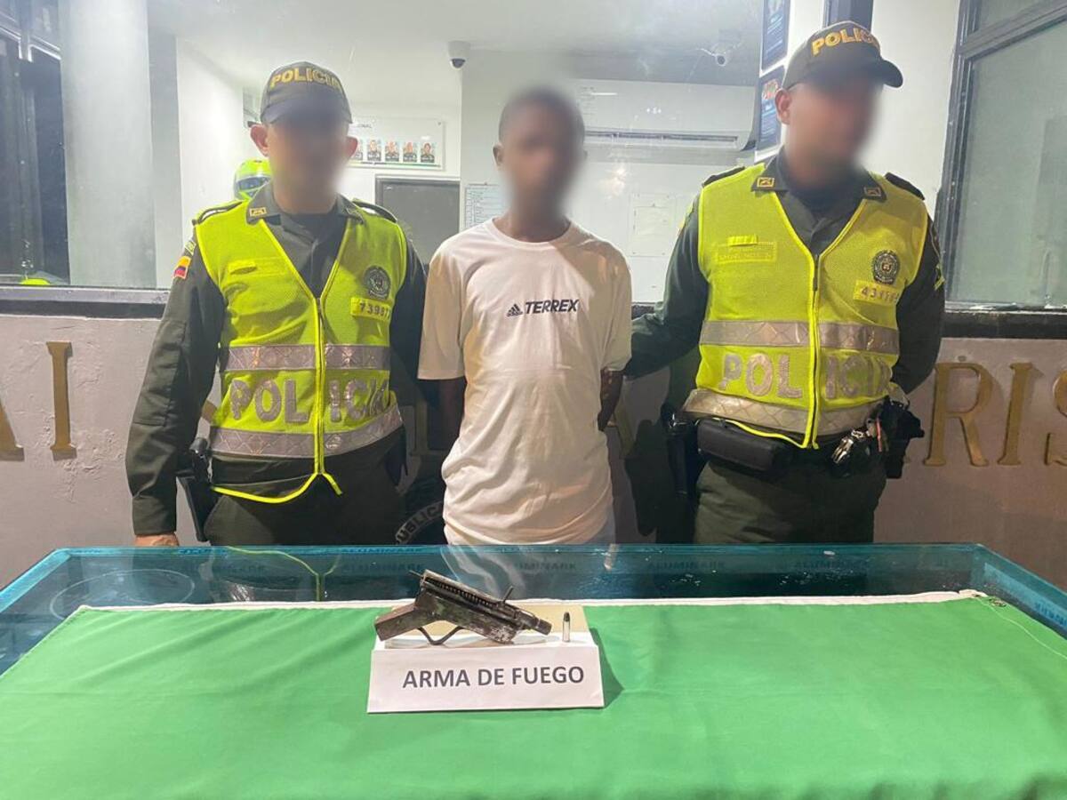 Capturado ‘El Cobi’, con un arma de fuego por el Parque de La Marina