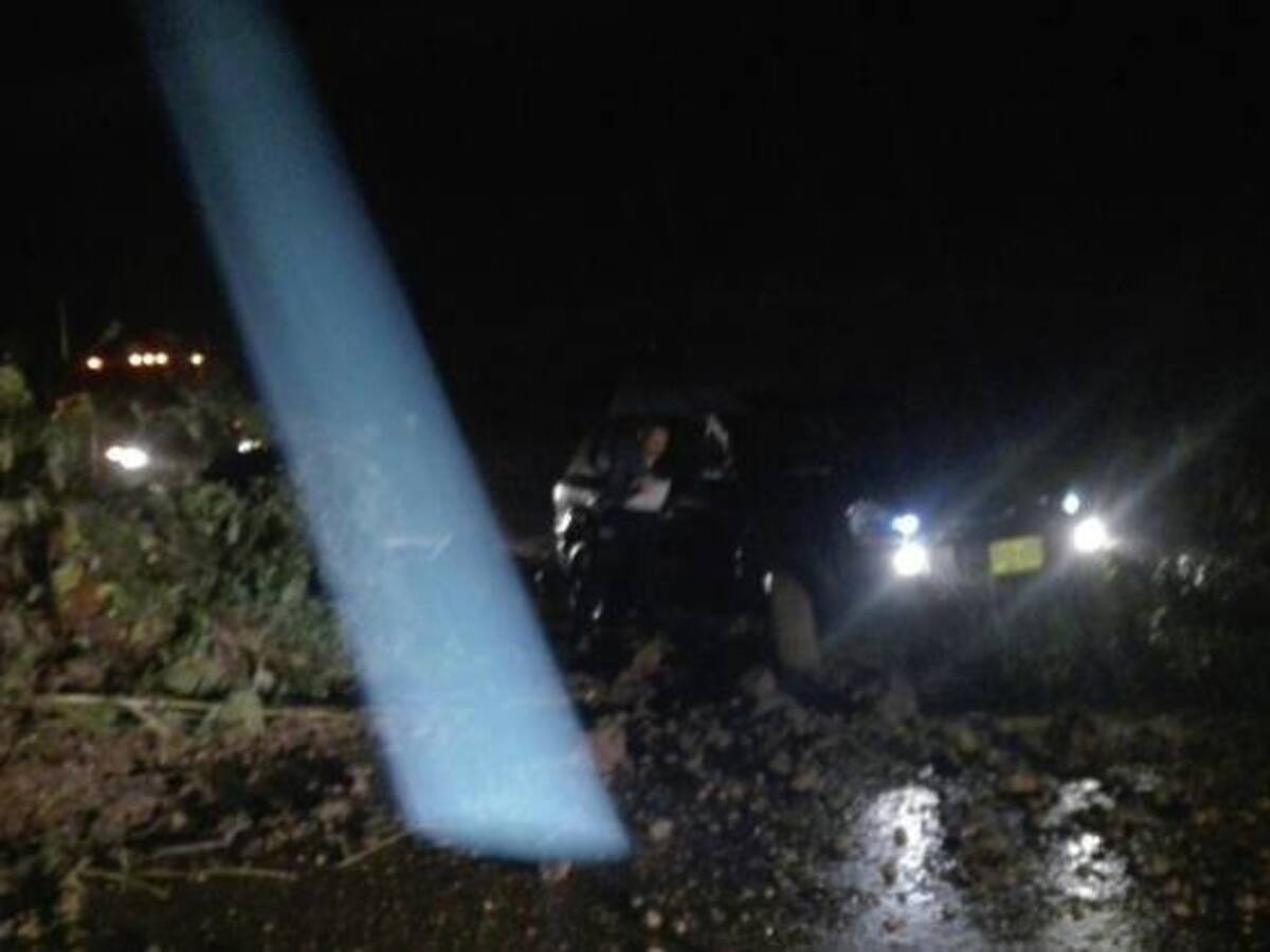 Ahora los problemas viales son en la carretera a Cúcuta