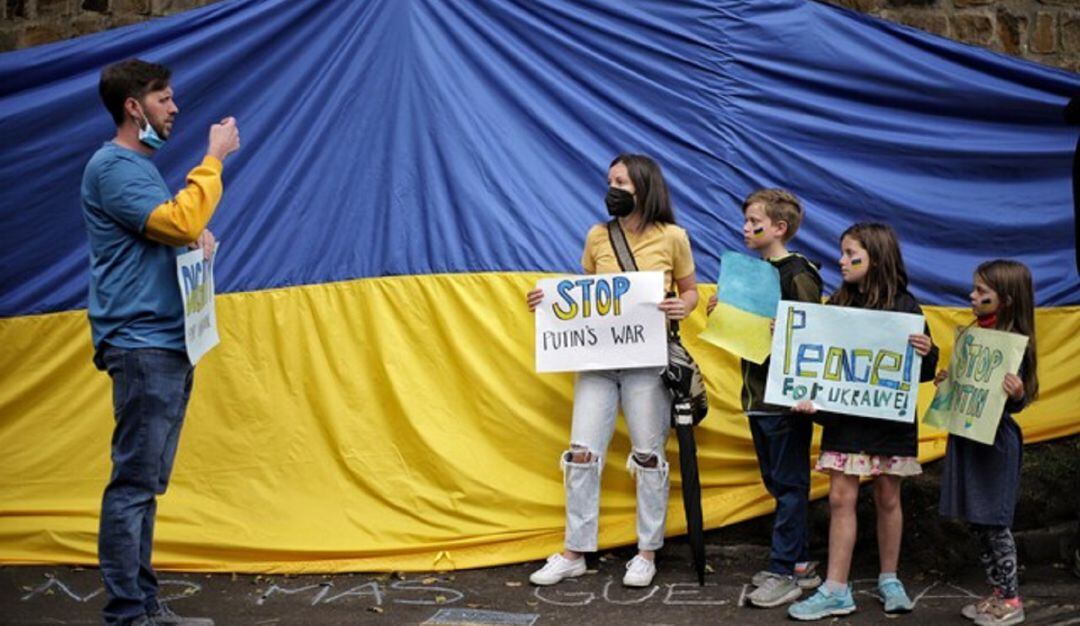 El drama de los niños en Ucrania tras un mes de la invasión rusa
