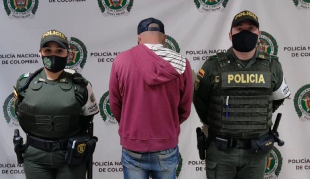 Capturado por el delito de explotación de menores