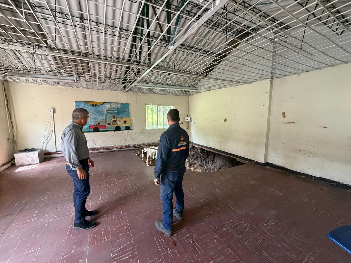 Más de mil personas están en alerta en Samacá por lluvias; estudiantes tuvieron que ser reubicados