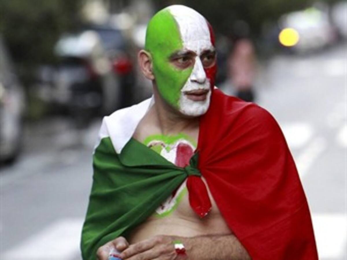 Los 'tifosi' quedaron mudos tras la derrota italiana