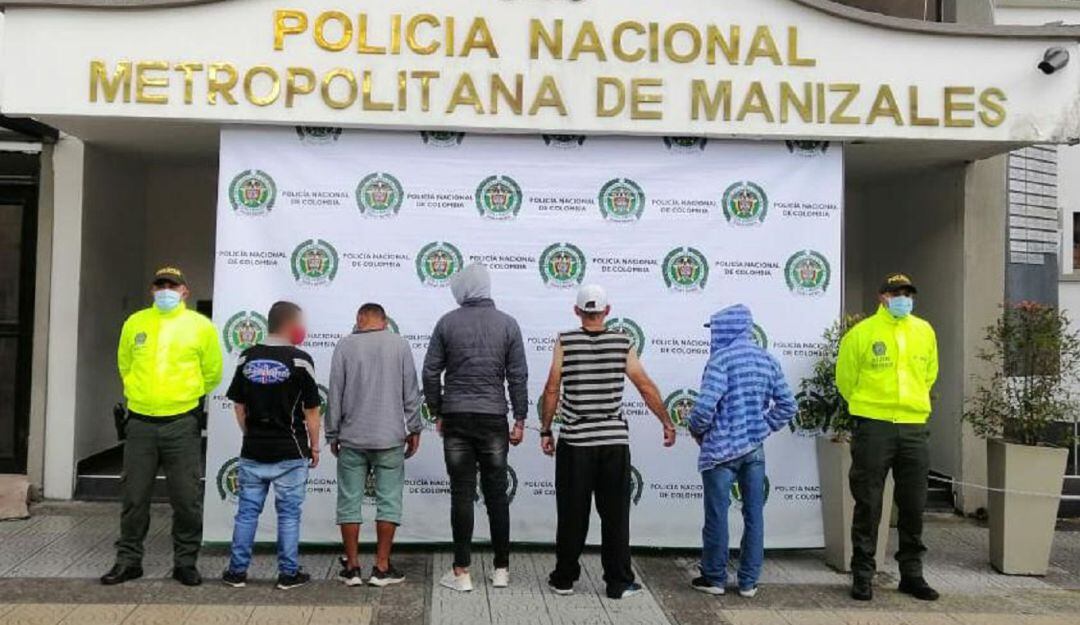 Capturas en Manizales