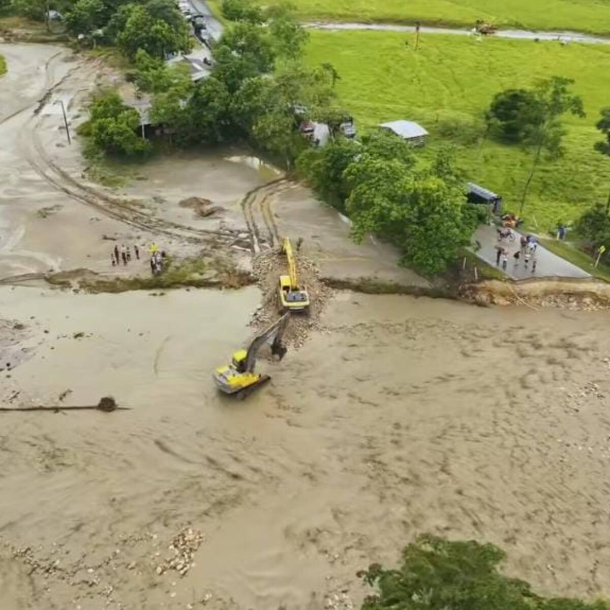 Más de 1.500 familias afectadas por las lluvias en Boyacá: Cubará recibe ayudas por aire