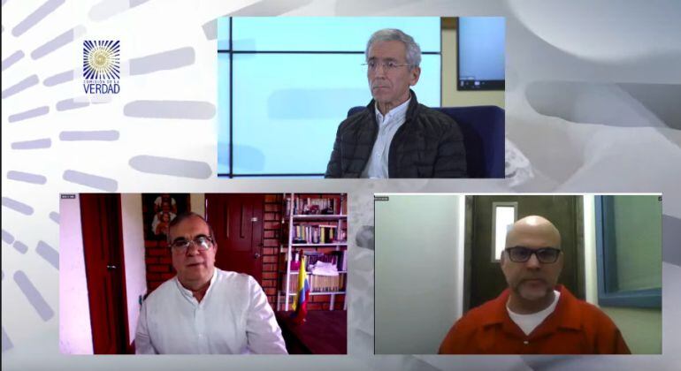 Encuentro en la Comisión de la Verdad con Rodrigo Londoño y Salvatore Mancuso