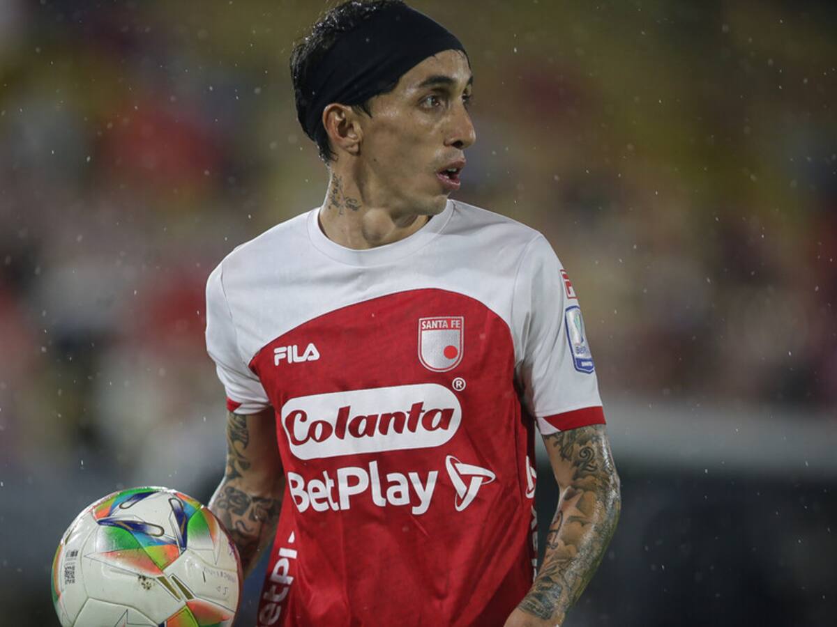 Omar Fernández, jugador de Santa Fe, hace una notable revelación: “Iba a dejar el fútbol”