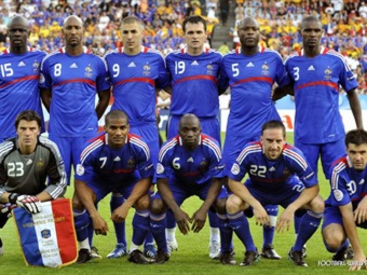 MUNDIAL/ Francia reduce a 24 su lista de preseleccionados a Sudáfrica