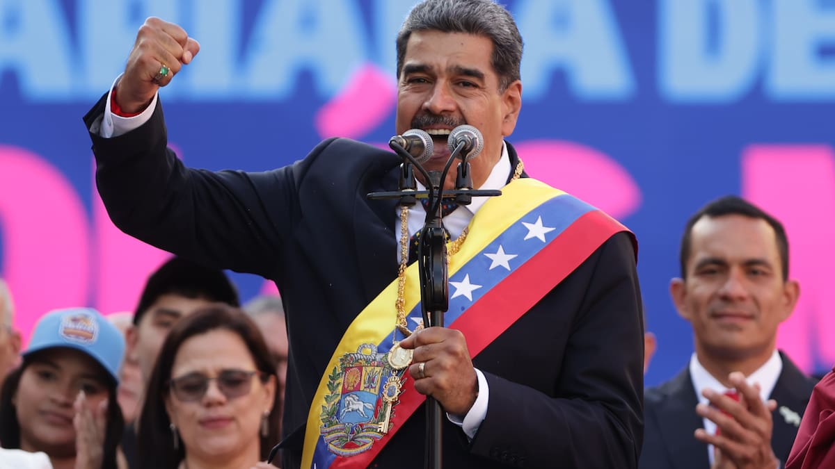 Nicolás Maduro se posesionó como nuevo presidente de Venezuela 2025 - 2031