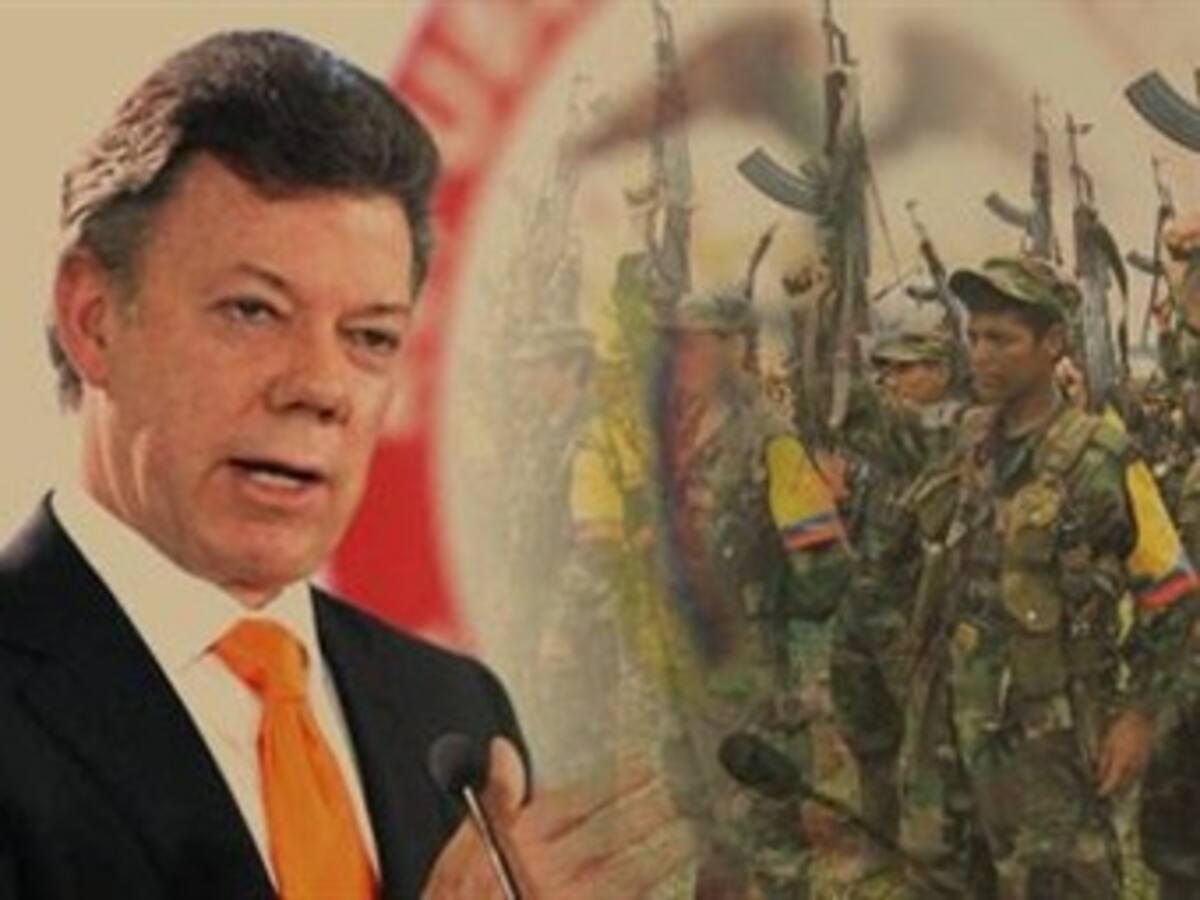 "La meta con Farc es que Colombia quede libre de cultivos ilícitos": Santos