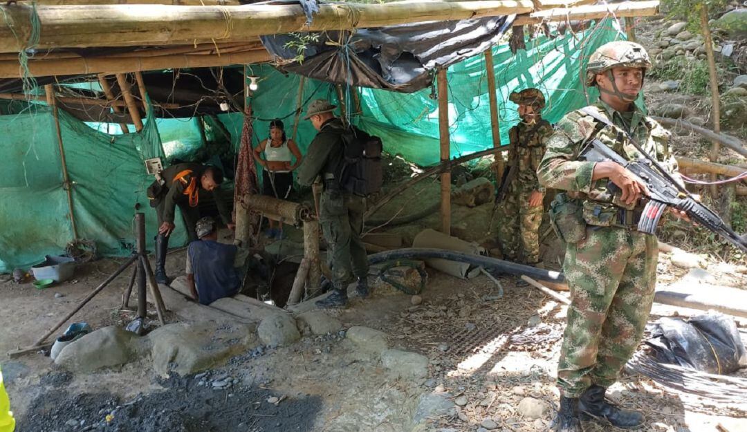 Capturas por presunta minería ilegal