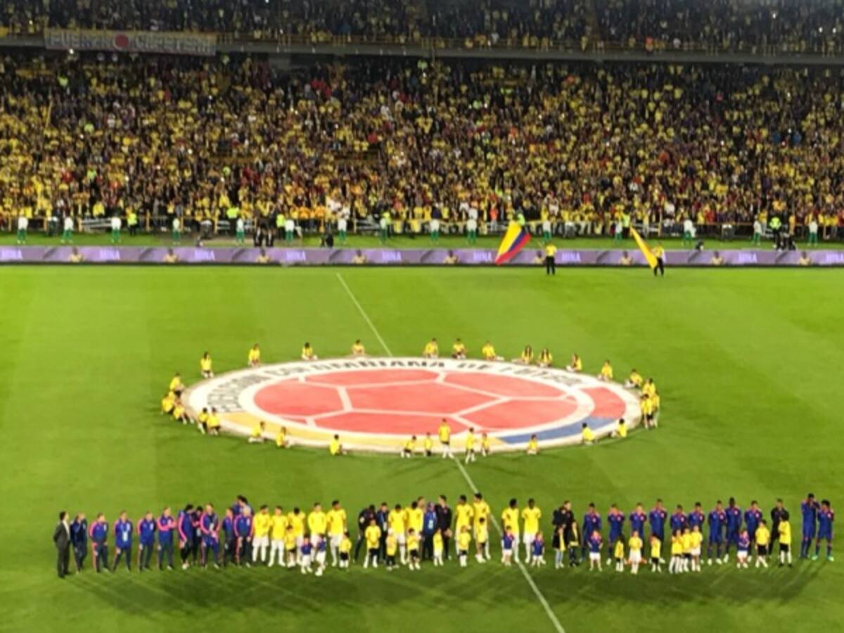Rumbo a Rusia: La Selección Colombia se despidió en el Estadio El Campín