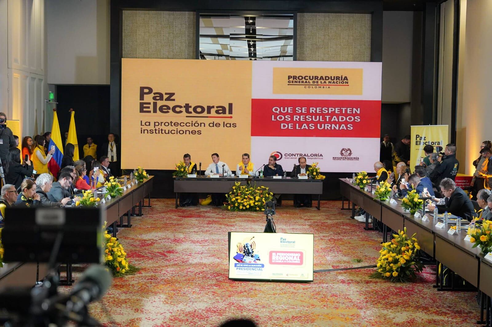 Procurador invitó a colombianos a “apagar cualquier intento de incendiar el resultado electoral”