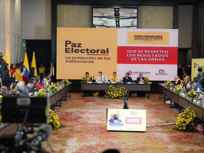 Procurador invitó a colombianos a “apagar cualquier intento de incendiar el resultado electoral”