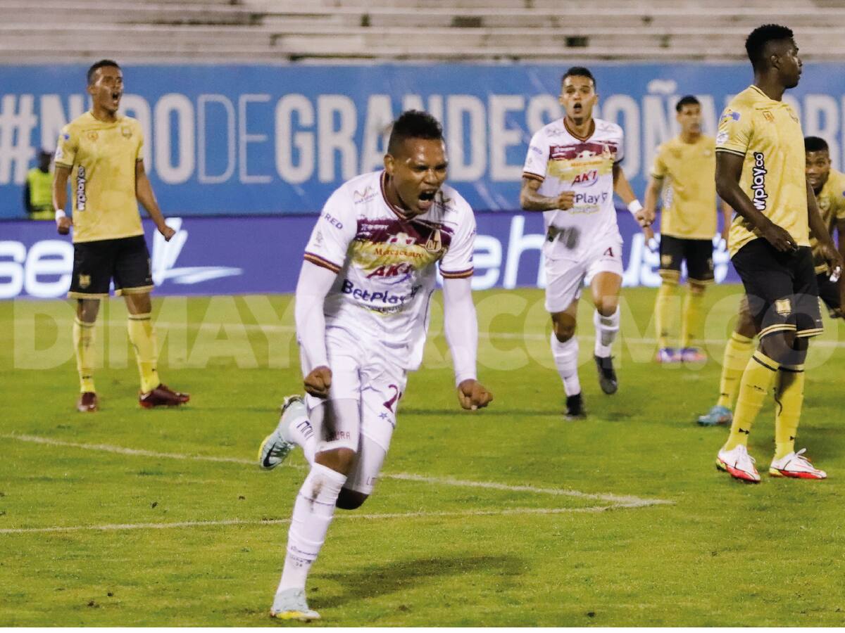 Deportes Tolima ganó en Rionegro y se aferra al milagro de la clasificación