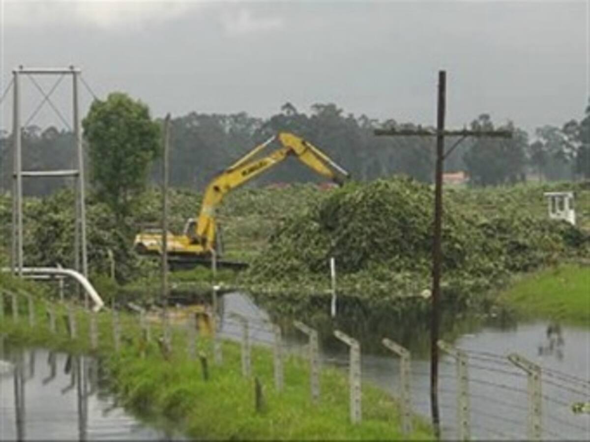 A buen ritmo avanza el dragado del río Bogotá