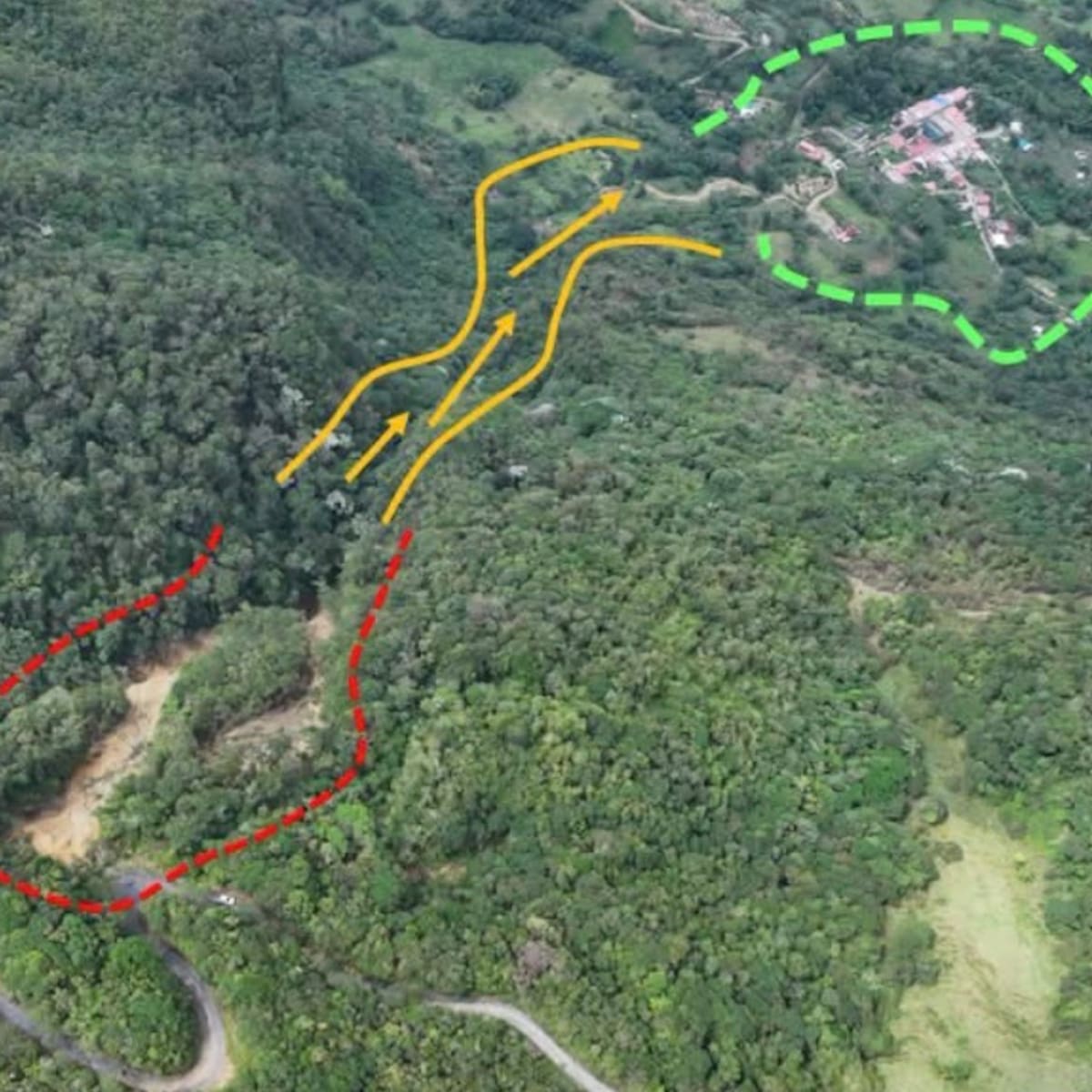 Ordenan evacuación en zona rural de Ubalá en Cundinamarca: familias se resguardan en colegio