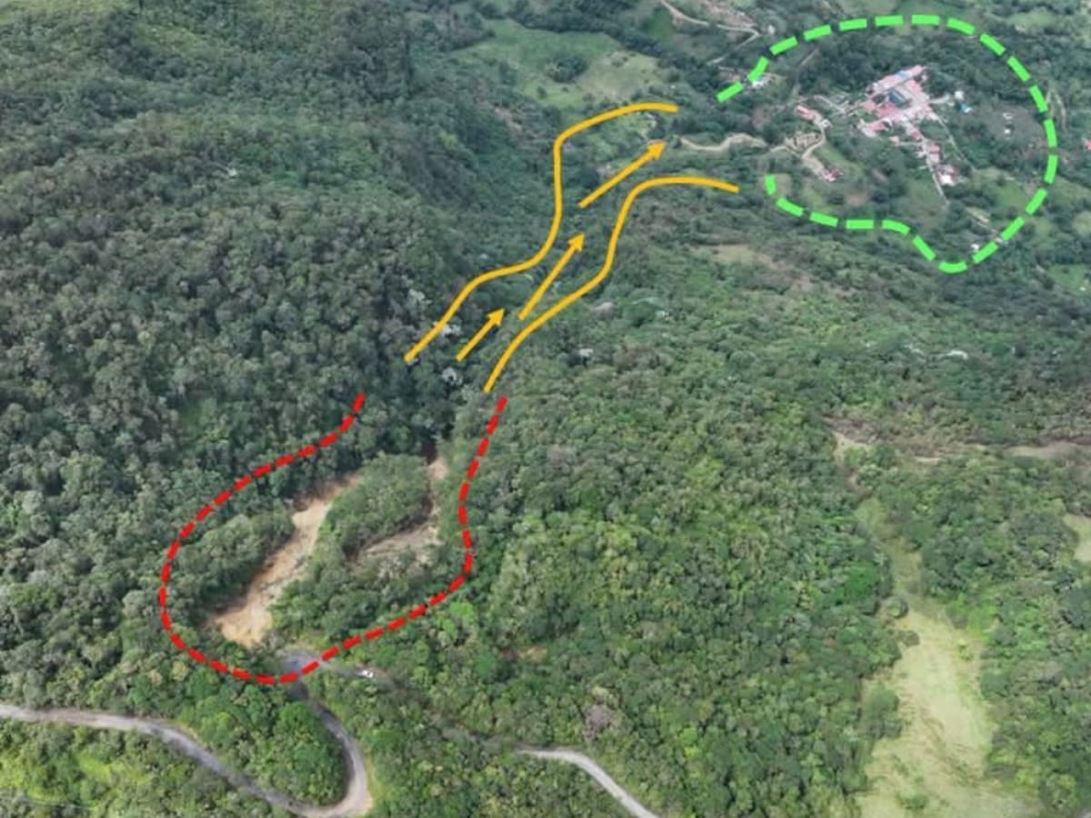 Ordenan evacuación en zona rural de Ubalá en Cundinamarca: familias se resguardan en colegio