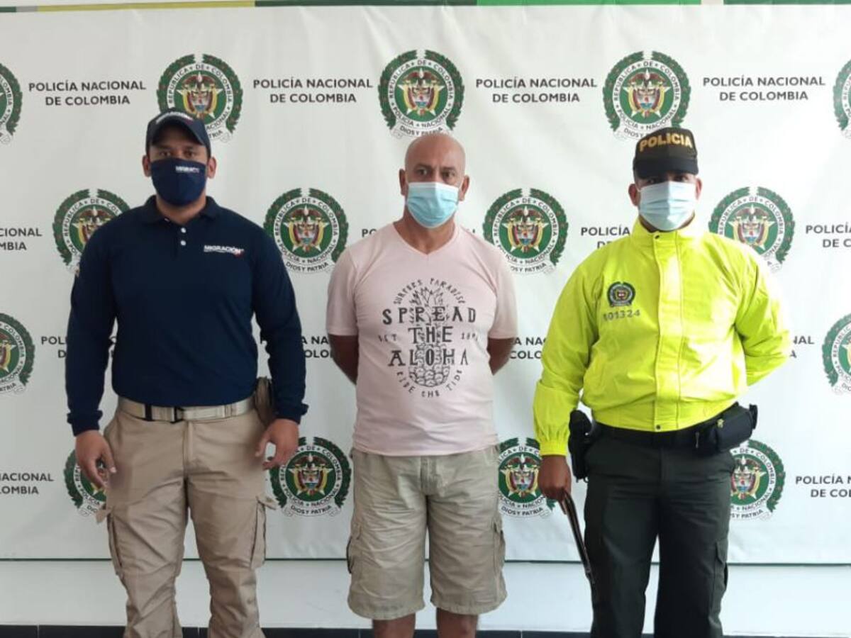 Un español solicitado por Circular Roja fue captura en Barranquilla