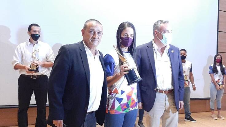 Lina Raga por segundo año consecutivo la deportista del año en el Quindío