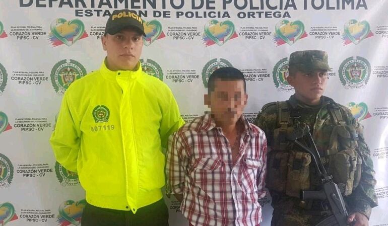 El sujeto no aceptó los cargos