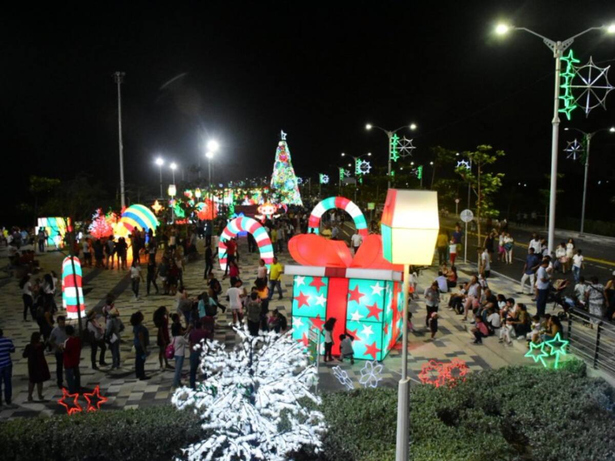 Barranquilla despide el fin de año en el Gran Malecón del Río