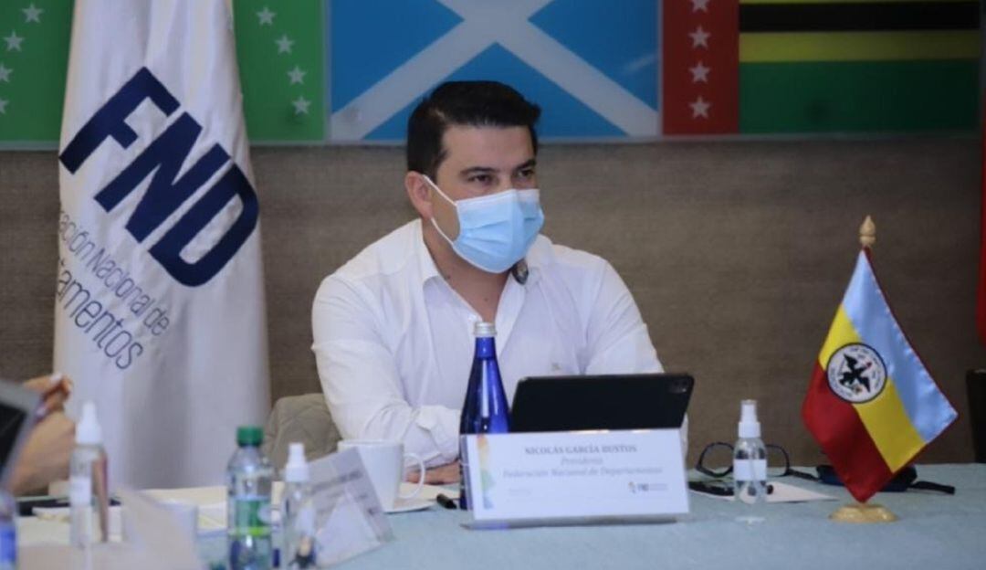 Nicolás García, Gobernador de Cundinamarca.