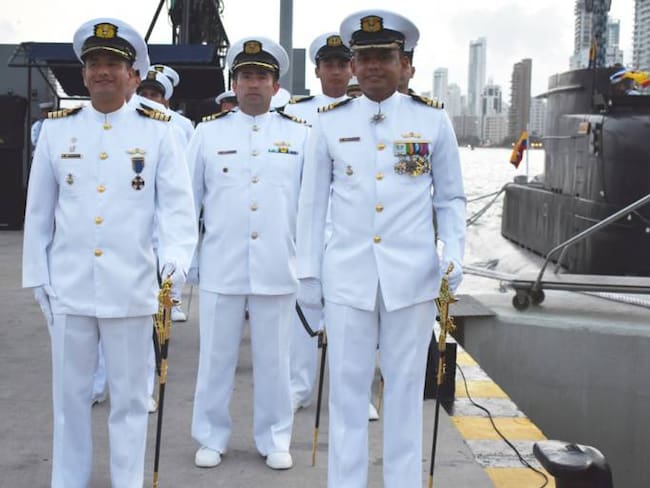 Relevo de Comandantes de los Submarinos de la Armada Nacional en Cartagena