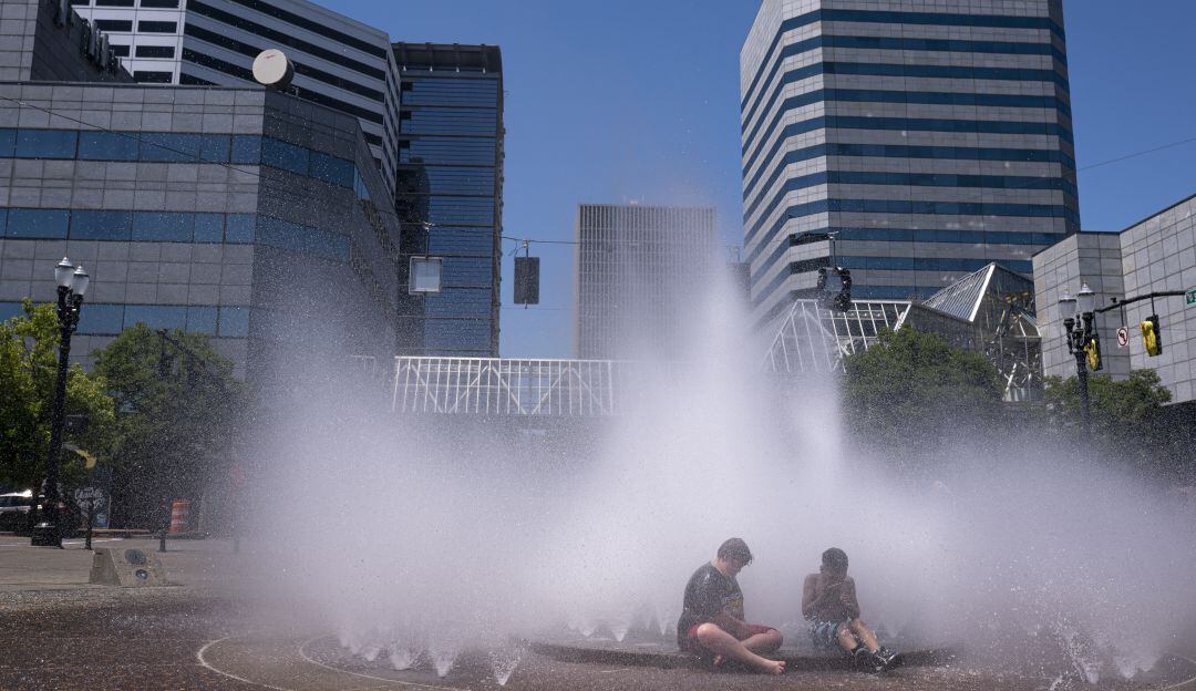 Ola de calor en el occidente de Estados Unidos 