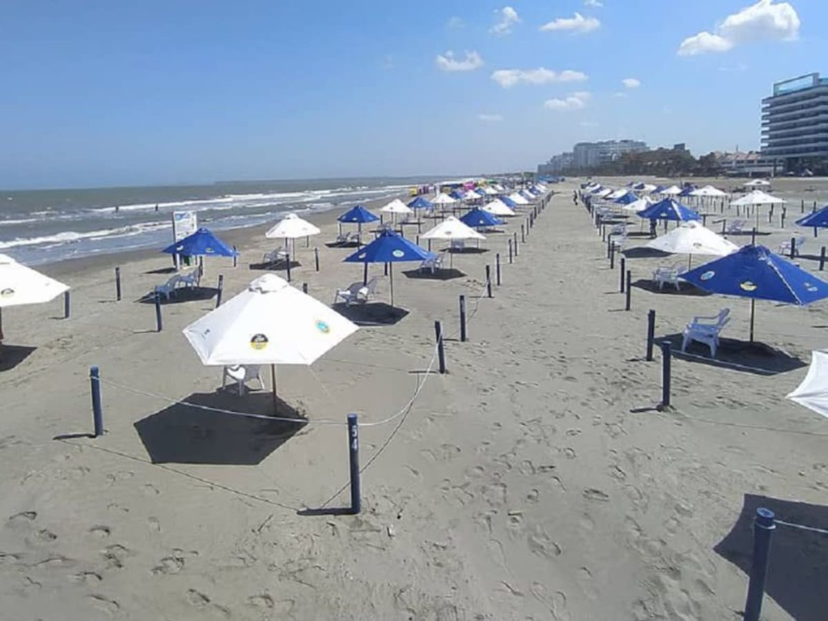 Playa Azul: un balneario que impulsa la reactivación en Cartagena