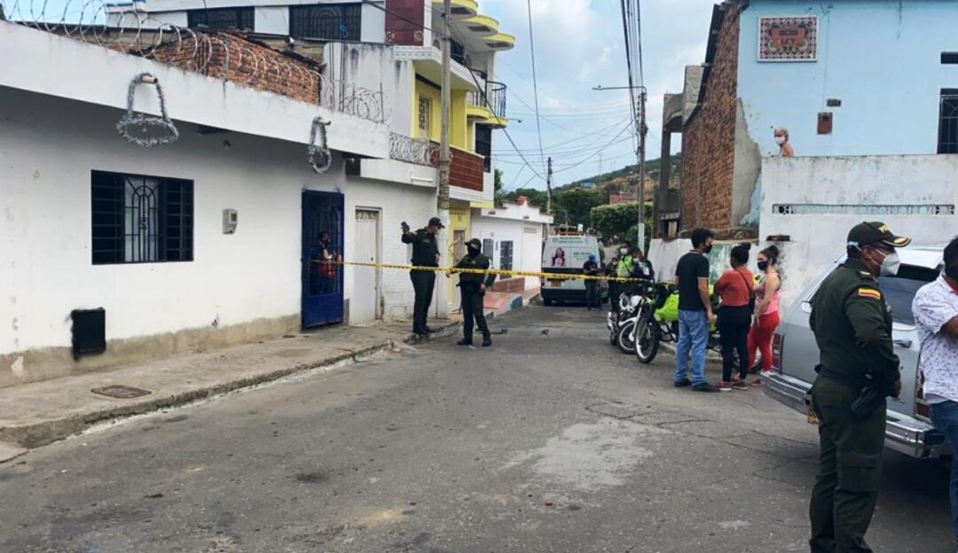 Lugar donde fue asesinada la menor