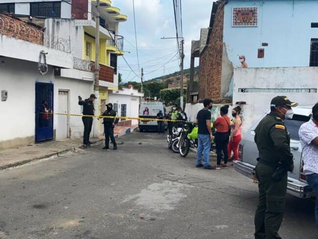 Lugar donde fue asesinada la menor