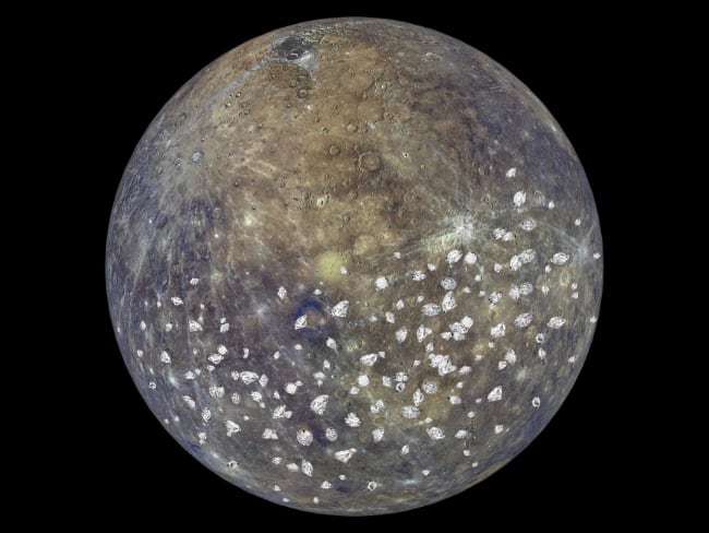 Imagen de referencia al planeta mercurio con edición de diamantes/ Getty Images