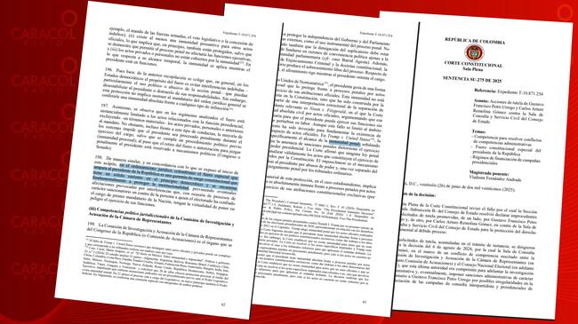 El Caso Trump vs EE.UU., terminó protegiendo el fuero presidencial de Petro: Corte C. sienta jurisprudencia