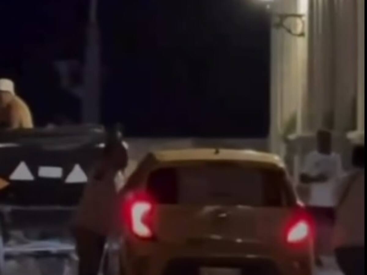 Taxista y cochero protagonizaron pelea en calle del Centro Histórico de Cartagena