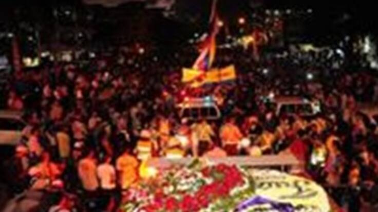 El adiós al "Centurión de la Noche"