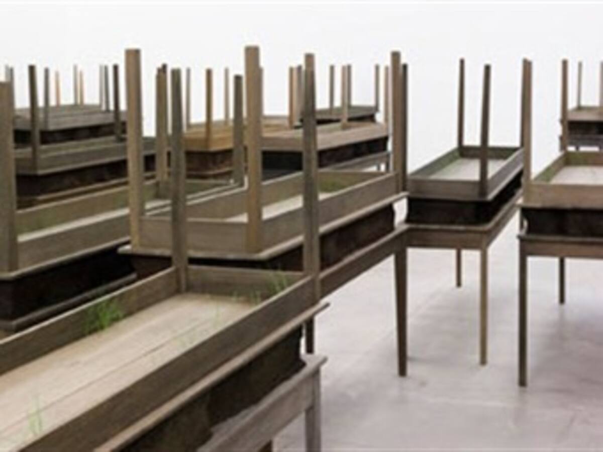 Dolor y muerte en instalación de colombiana Doris Salcedo en Roma
