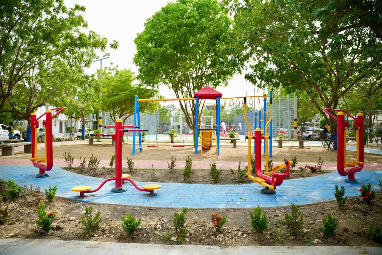 Parques entregados localidad 2. // Alcaldía de Cartagena