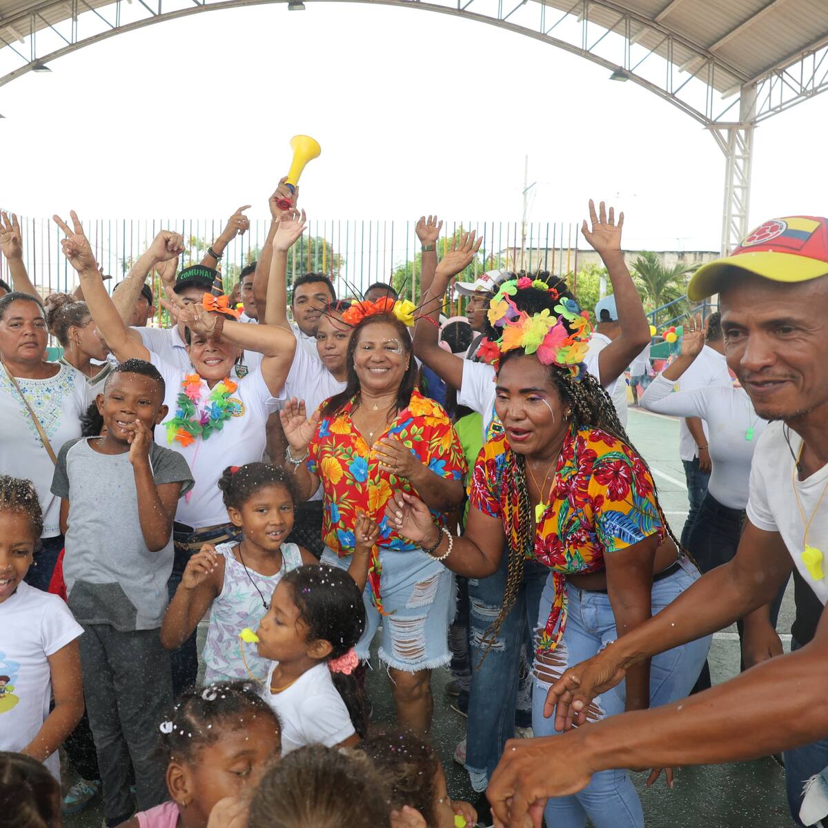 Cartagena celebró la tradición festiva de 'Ángeles Somos' este 1 de noviembre