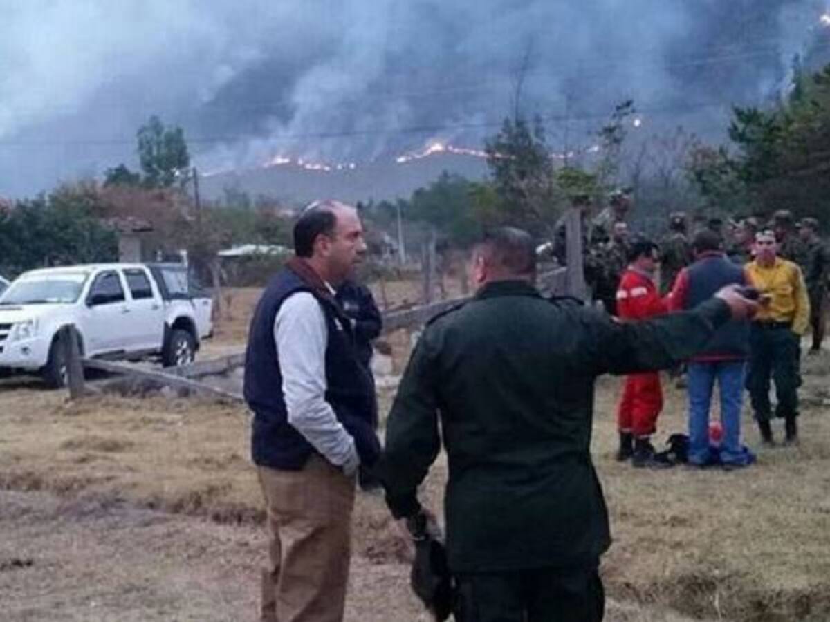 34 incendios forestales están activos en Colombia