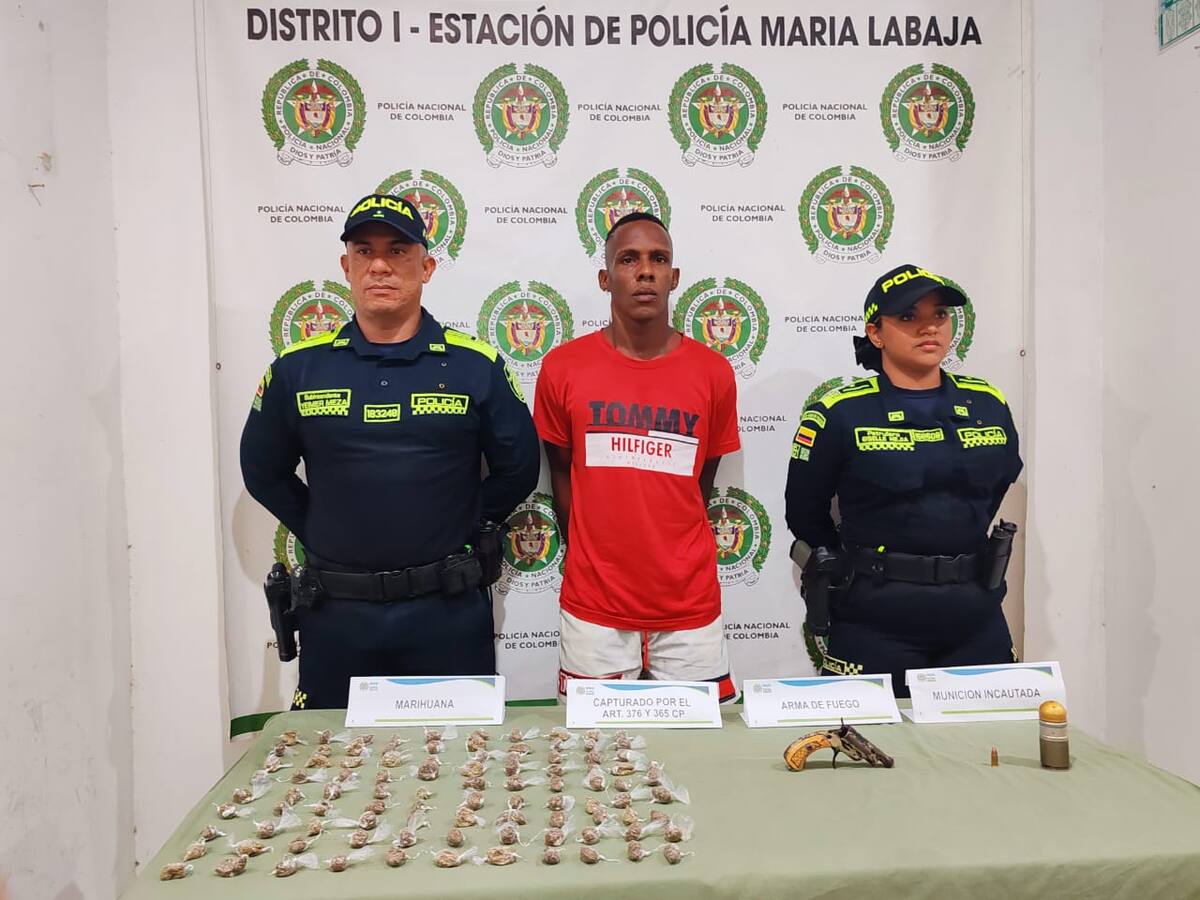 Capturado alias “Jabao” presunto integrante del Clan del Golfo en los Montes de María