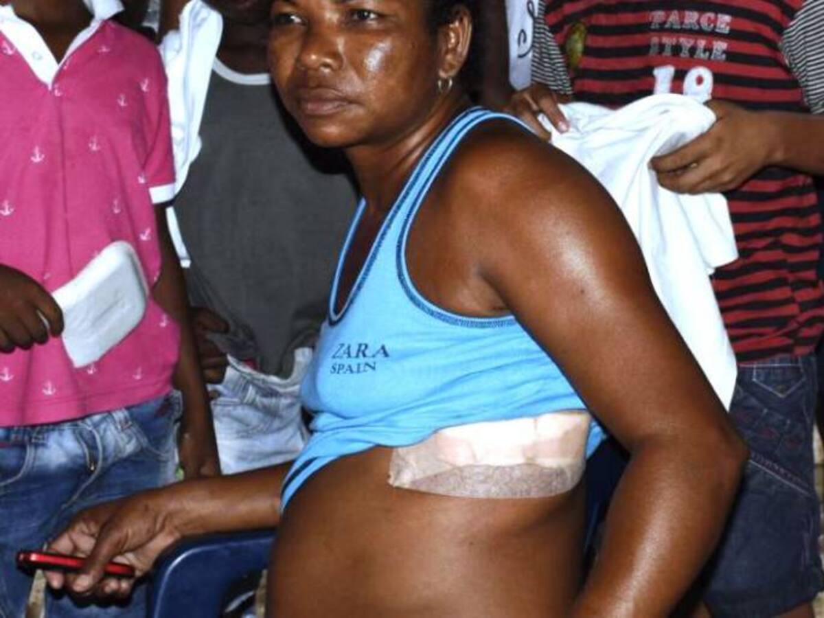 En Cartagena murió niña de 4 años en enfrentamientos de la policía con dueños de pickup