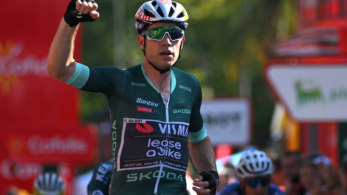 Wout Van Aert gana la etapa 7 de la Vuelta a España; Ben O’Connor defiende su liderato