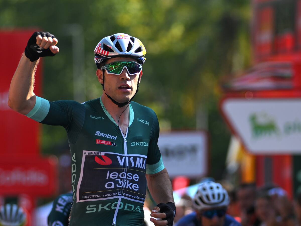 Wout Van Aert gana la etapa 7 de la Vuelta a España; Ben O’Connor defiende su liderato