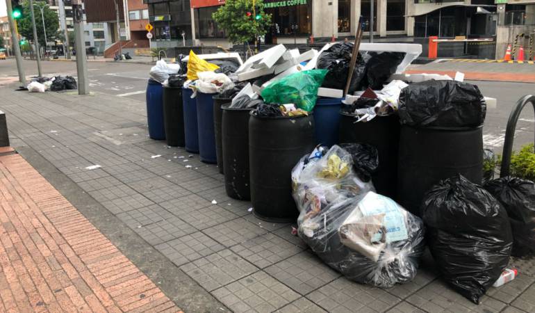 Basura en Bogotá