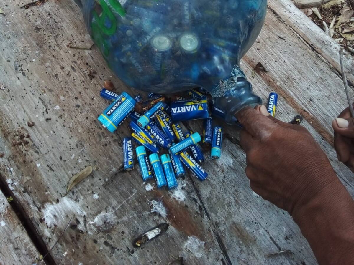 Práctica pesquera con uso de baterías genera contaminación en la Ciénaga Grande