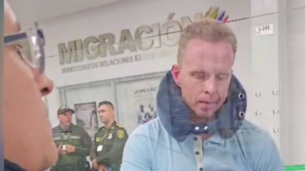 Extranjero expulsado del país por rumbas ruidosas y escándalos, quiso regresar a Medellín