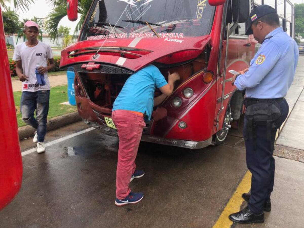 Más de 4.000 comparendos por no revisión técnico-mecánica en Cartagena