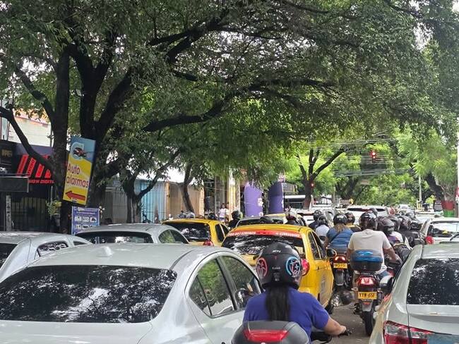 Problemas de movilidad en Cúcuta / Foto: Redes sociales