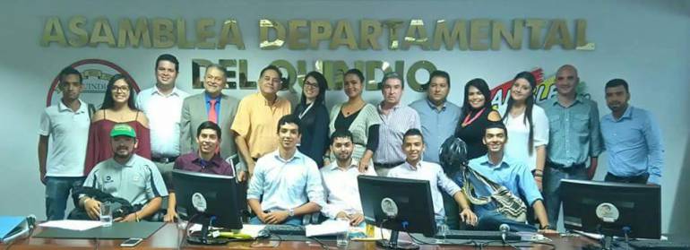 Ante la Asamblea Departamental del Quindío y el Concejo Municipal de Armenia, los jóvenes presentaron sus propuestas.